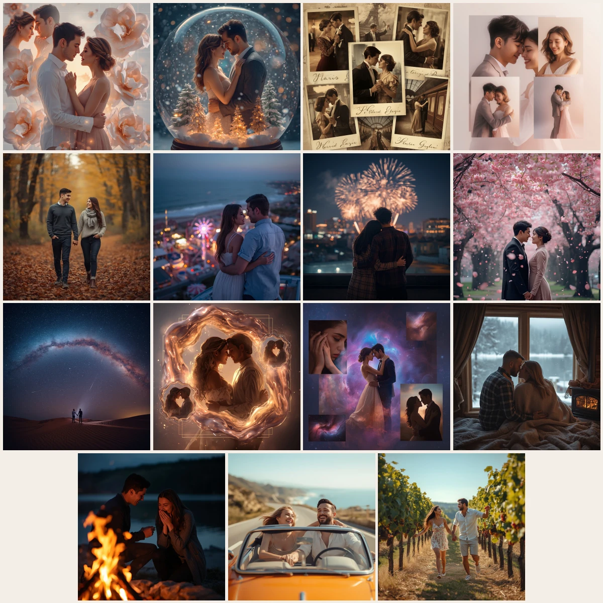 Best 15 AI Prompts for Couple Monsoon Rain Cinematic — Dreamy Garden Photography, Floral Backgrounds & Soft Pastel Aesthetics 2026 – AI prompt collection