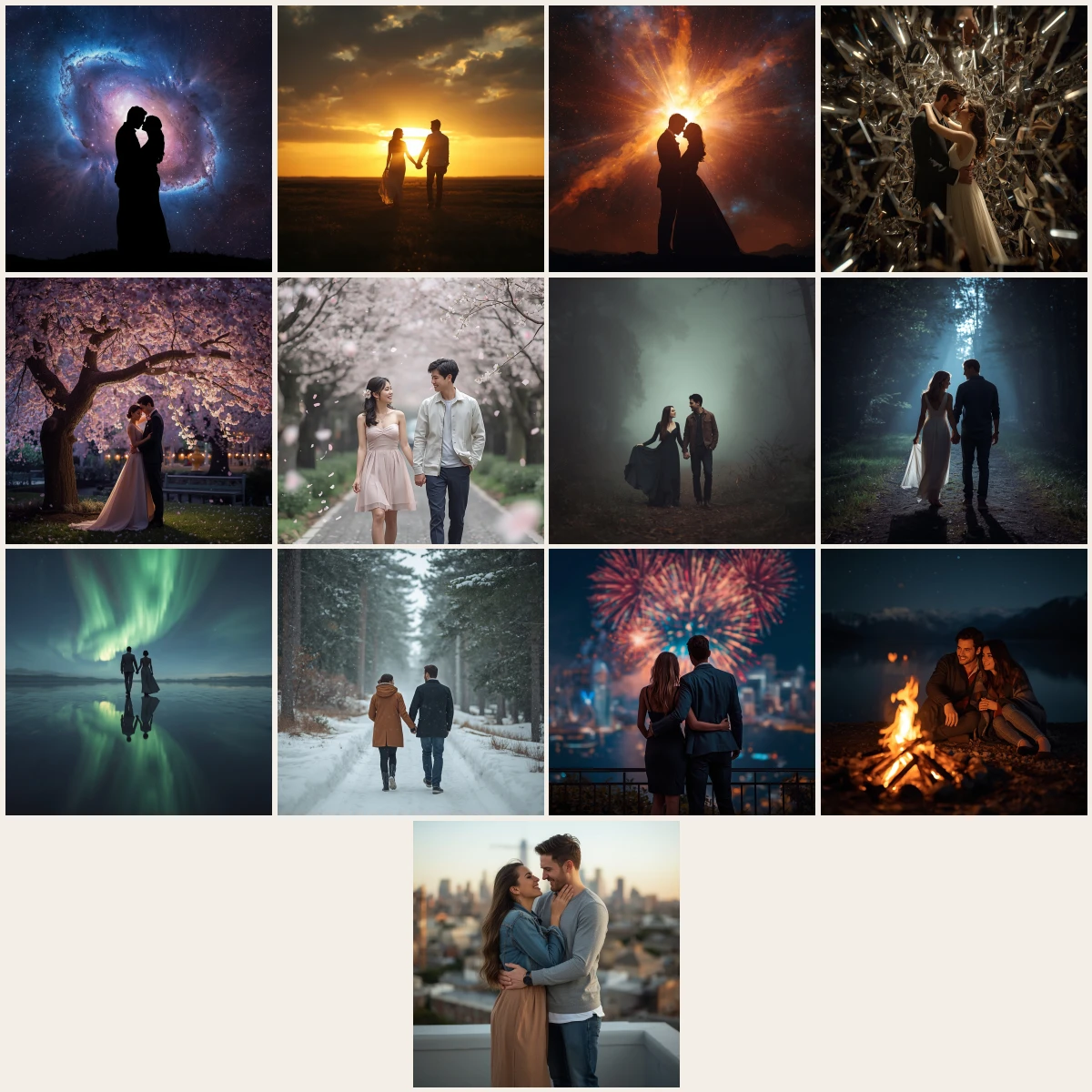 Exclusive 13 AI Prompts for Couple Romance Wedding — Luxury Model Poses, Designer Outfits & High-End Magazine Photography 2026 – 13 AI prompt examples