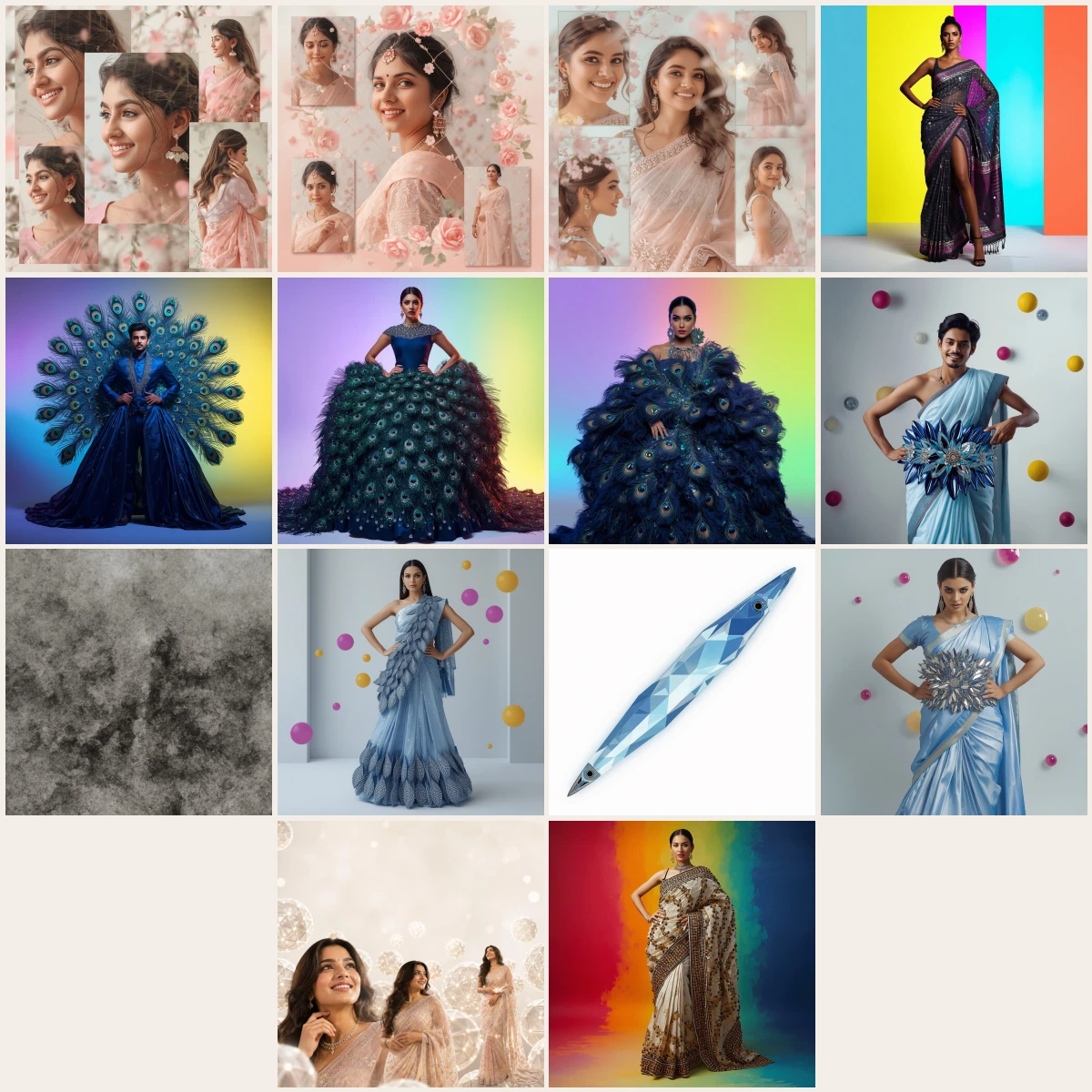 Top 14 Best AI Image Prompts for Indian Beauty Saree — Premium Streetwear Fashion, Neon City Lights & Bold Portrait Ideas 2026 – AI prompt collection