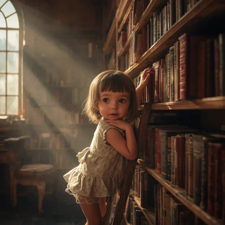 A Cute Girl’s Curious Discovery in an Old Bookstore | Traditional Girl Prompt
