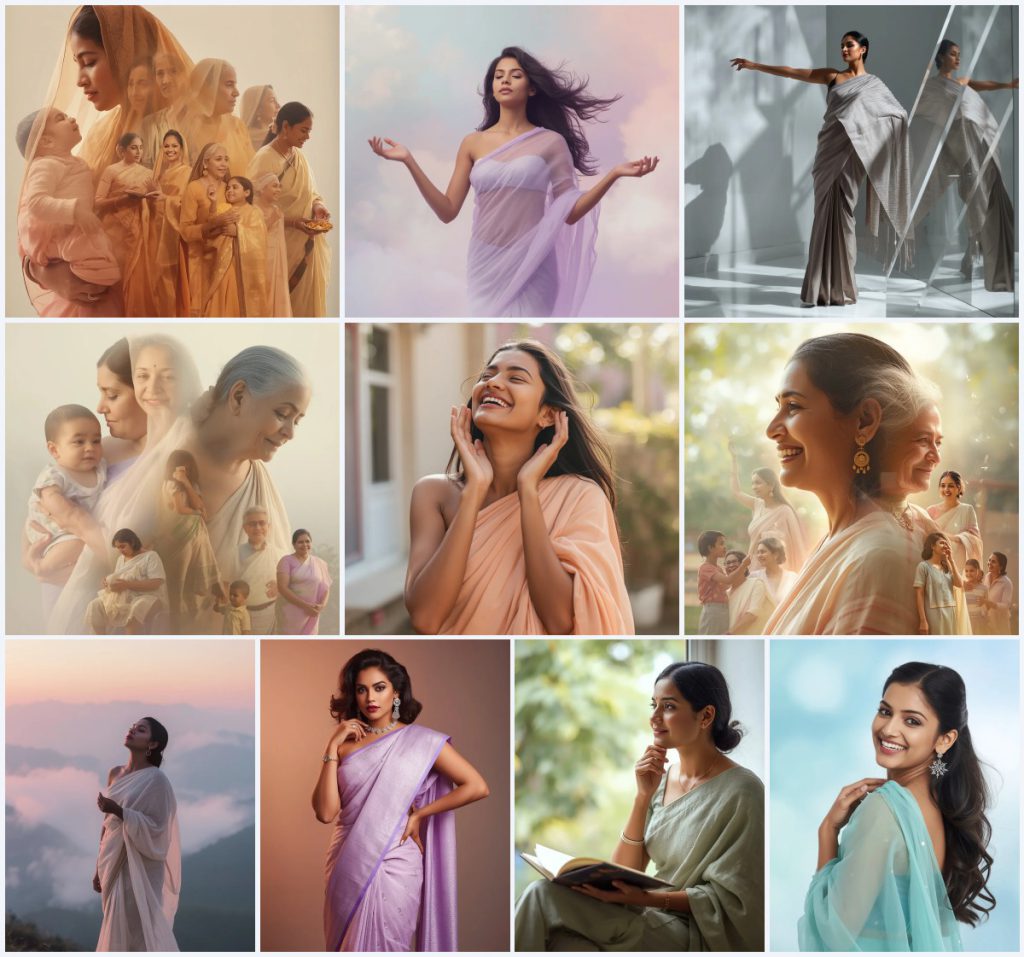 Best 10 Purple Saree AI Prompts for Regal and Luxurious Appearances