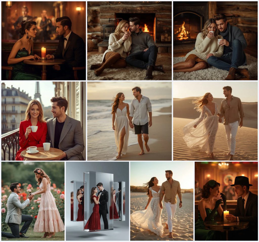 New 10 Candid Couple AI Prompts for Authentic Unposed Moments in Everyday Life
