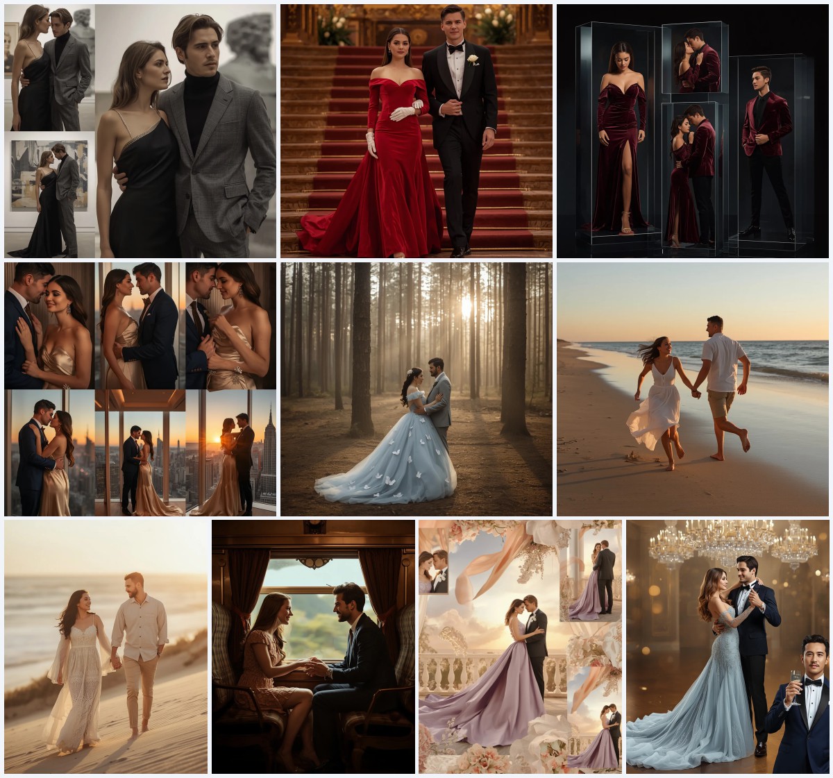 Top 10 Indian Wedding Couple AI Prompts for Grand Celebrations with Exquisite Attire
